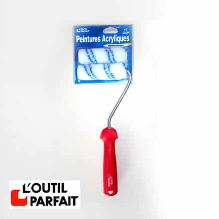 Mini rouleau Sencys velours pour peinture à base de solvants 5cm