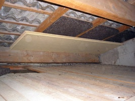 isolation liège rampant de toiture et fibre de bois