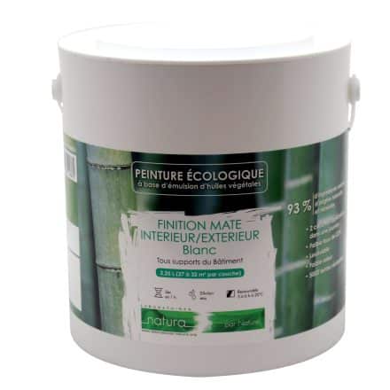 Peinture naturelle NATURA - Finition Mate Intérieur/Extérieur