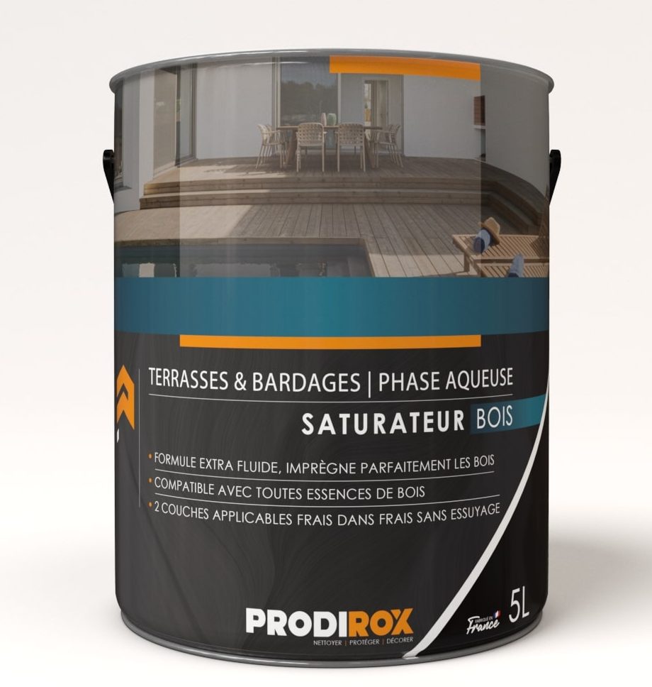 Saturateur BOIS BIOROX by PRODIROX Terrasses et bois extérieurs