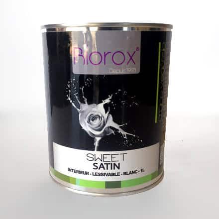 Biorox sweet peinture blanche satinée bio