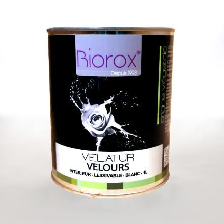 Peinture VELATUR Biorox Velour Intérieur Blanc