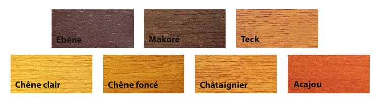 teintes-biorox-lasure teintes lasure bois BIOROX écologique