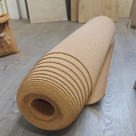 Liège en rouleau sous-couche isolation